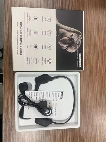 VIPA Auriculares de Conducción Osea Bluetooth 5.3 Open Ear - Auricular Deportivo Adecuado para Ciclismo, Correr y Fitness - Auriculares IPX5 Impermeable y Resistentes al Sudor con Microfono.