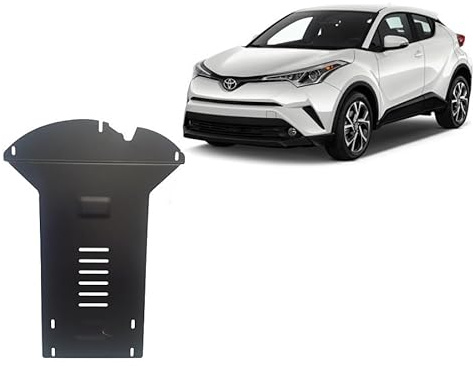 Scut Protection Stahl Unterfahrschutz für Diebstahl kompatibel mit für Katalysator für Toyota C-HR (2016-2023) Scut Protection