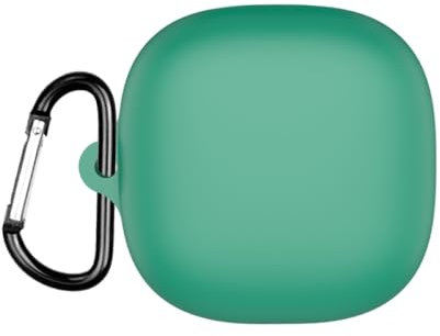 Custodia protettiva cuffie per Xiaomi Open Earbuds Pro, copertura protettiva antiurto e antipolvere auricolari wireless per Xiaomi Open Earbuds Pro con portachiavi (Verde scuro)