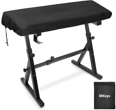 Musiin 88 Keys Piano Keyboard Cover Compatible with MODX M8, Nord Piano 5 | FA-08,Grand 2,KROME 88, Water-Proof with Adjustable Drawstring and Storage Bag Outdoor Stage Live Show Protect