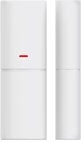 Beghelli - Sensore Apertura Wireless DOM‑E Beghelli, Porte e Finestre, 300 m, Batteria CR123A