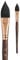 Princeton Artist Brush Neptune - Pinceles para acuarela, serie 4750, ardilla sintética, marrón, Size 75 Oval Wash