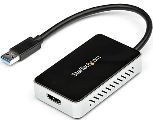 StarTech.com Adaptateur USB 3.0 vers VGA avec 1x USB, USB vers VGA pour Windows (Pas de Support pour macOS/ChromeOS/Linux)