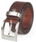 LINDENMANN Leder-Gürtel Herren 40 mm breit, Gürtel Herren Vollrindleder dunkelbraun, Größe/Size:Bundweite 130 cm Gesamtlänge 145 cm W 51.2 XXXL