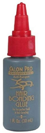 Salon Pro 30 Second Super hair black bond glue 1fl. oz (pack of 3) by SALON PRO