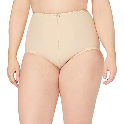 Playtex Culotte Gainante fort effet sculptant Incroyable C'Est Une Gaine Femme x1, Beige, XL