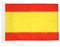 AZ FLAG - Drapeau Espagne sans Armoiries - 45x30 cm - Pavillon Espagnol 100% Polyester avec Deux Cordelettes - 20g