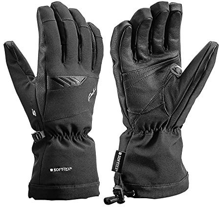 LEKI W Scero S Lady Schwarz, Damen Primaloft Fingerhandschuh, Größe 6 - Farbe Black