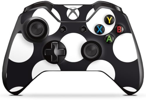 DeinDesign Skin kompatibel mit Microsoft Xbox One Controller Folie Sticker Polka Dots Retro Punkte