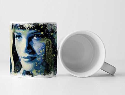 Uma Thurman Pulp Fiction II Tasse als Geschenk, Design Sinus Art