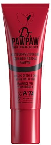 Dr. PAWPAW Tinted Ultimate Red Balm for Lips and Skin, 1 x 10ml