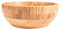 Chiloskit Ensaladera de madera natural con servidores de bambú, ideal para ensaladas, pastas, fiestas, ensaladas