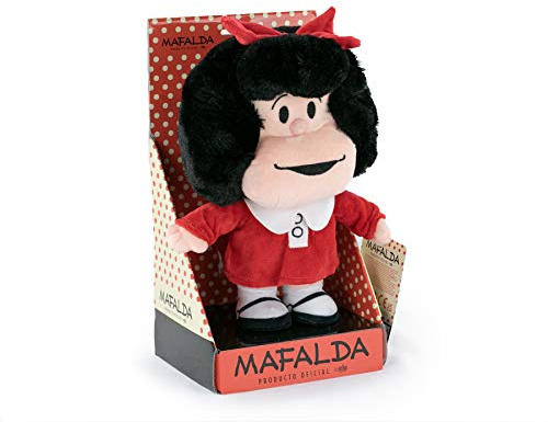 Mafalda - Plüsch Mafalda 27 Cm - Superweiche Qualität (Display, Rot)