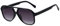 YOJUED Retro Sonnenbrille Gelb Gradient Brille Vintage Tinted Sunglasses für Damen Herren Schwarz Grau