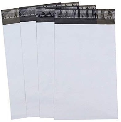 Versandbeutel 100 stücke 14 Größen Eco Kunststoff-Mailer Versand Taschen Kurieraufbewahrungstasche mit selbstklebender Mailing-Tasche Postverpackungsumschläge Versandbeutel Plastik FüR Kleidung