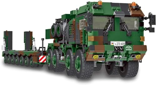 BlueBrixx 06046 Marke Xingbao – SLT Mammut, Bundeswehr aus Klemmbausteinen mit 1912 Bauelementen. Kompatibel mit Anderen Klemmbausteinen. Lieferung in Originalverpackung.