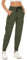 SMENG Pantalon Cargo Femme Fille Style Urbain Pantalon de Jogging décontracté à Jambe Droite Taille Haute Baggy Pantalon Pantalon de Jogging Sport Pantalon de Travail Femme Vert XX-Large