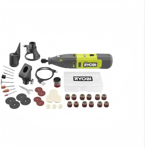 RYOBI 12V Cordless Rotary Tool Set