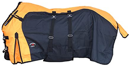 CHALLENGER 382LG Winterdecke, Führmaschinendecke, 198,1 cm, 1200D, wasserdicht, mit Fleece gefüttert, mittlere Größe