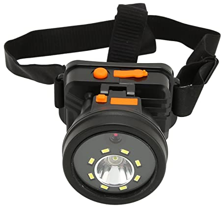 LED Recargable Linterna Frontal, 1080P cámara Linterna al Aire Libre con ángulo Ajustable, 2 Modos, a Prueba de Agua Brillante Linterna Frontal de Trabajo para niños Adultos