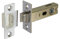 Bolt-Through Tubular Mortice Door Latch 76mm / 57mm Backset Polished Chrome