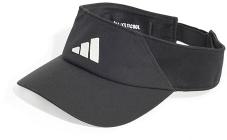 adidas Unisex Visor Climacool, Black/White, XS