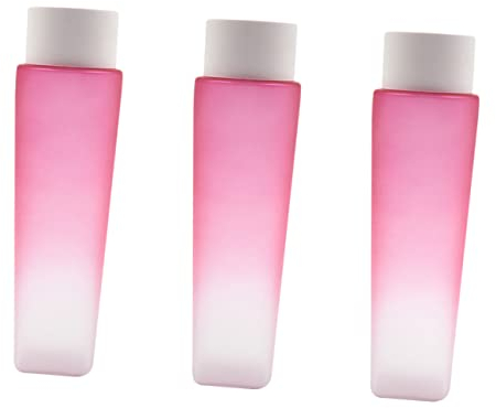 FOMIYES 3 Pack 200ml Refillable Cosmetics Bottles Plastic Lotion Sprayer Fine Mist Dispenser Bottles Subpackaging Gradient