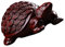 MUCKLILY Schildkrötenstatue Aus Holz Vintage-schildkrötenmodell Für Die Innen- Und Außendekoration Stabile Holzschnitzerei Für Jungen Und Mädchen Freunde Familie