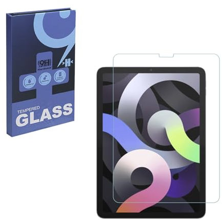 HYGMOCC Design per Apple iPad Air 4 (2020) Pellicola salvaschermo in vetro temperato da 10,9 pollici, antigraffio, senza bolle, alta definizione (confezione da 2)