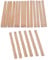 LOVIVER Strisce di misurazione Guide per mattarello in Legno Righello per Pasticceria Leggero Torte Utensile per Uso Domestico per Ceramica Guida per,
