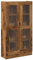 vidaXL Highboard Altholz-Optik 82,5x30,5x150 cm Holzwerkstoff, Sideboard, Beistellschrank, Aufbewahrungsschrank, Schrank, Lagerschrank, Hochschrank
