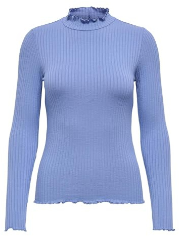 JdY Jdyfransiska Life L/S Hi-NCK Top Jr Noos