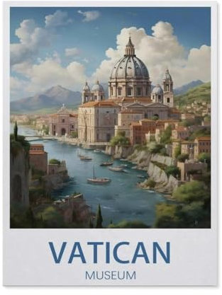 Vatikanisches Museum，Puzzles für Erwachsene 1000 Teile, Klassische Puzzle Puzzle Schwierig für Erwachsene Teenager Freizeit Spaß Spiel Spielzeug （38x26cm）-AK62