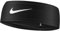 Nike Unisex Dri-Fit Fury Cla Stirnband, Black/White/White, One Size
