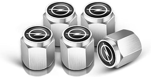 4 Stück Auto Reifenventilkappen für Opel Vivaro B 2014-2018, Auto Reifen Luftabdeckungen Staubkappen Ventilabdeckung Legierung Ventilkappen,C