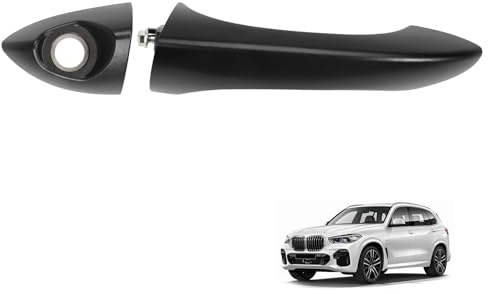 Gaogsiy Türgriff für X5 E53 1999-2006 außen links Fahrerseite | Ersatz 51218243617, 51218243629, schwarz oder lackierbar, Außentürgriff Hinten Links