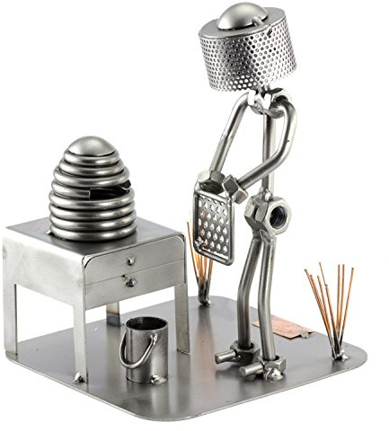 Steelman24 I Apicultor I Made in Germany I Idea para Regalo I Figura de metalo