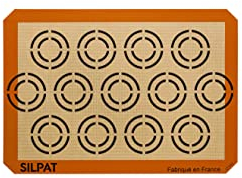 Silpat Perfect Cookie Tapis de Cuisson en Silicone antiadhésif 29,5 x 41,6 cm