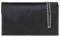 fi9® , Damen Clutch Schwarz Schwarz