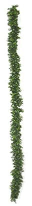 Künstliche füllige Outdoor Buchsgirlande Buchsbaumgirlande 180cm lang mit UV-geschützten Blättern