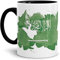 Tassendruck Flaggen-Tasse Saudi-Arabien Arabien Innen & Henkel Schwarz - Fahne/Länderfarbe/Wasserfarbe/Aquarell/Cup/Tor/Qualität Made in Germany