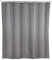 WENKO Duschvorhang Uni Grau - Textil , waschbar, wasserabweisend, mit 12 Duschvorhangringen, Polyester, 180 x 200 cm, Grau, 0 x 200 x 180 cm