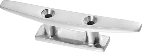 A ABSOPRO Boat Flagpole Cleat Hook 4 100mm Boat Deck Rope Cleat Stainless