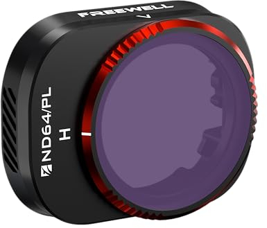 Freewell ND64/PL Hybrid Camera Lens Filter Compatible with Mini 4 Pro