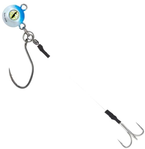 Balzer Heilbutt System - Heilbuttsystem, Gewicht/Farbe:250g / Blau-Weiss
