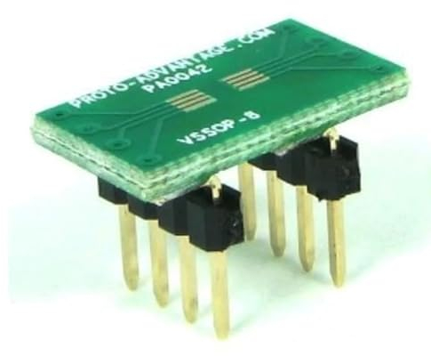 Buchsen und Adapter VSSOP-8 to DIP-8 SMT Adapter - PA0042