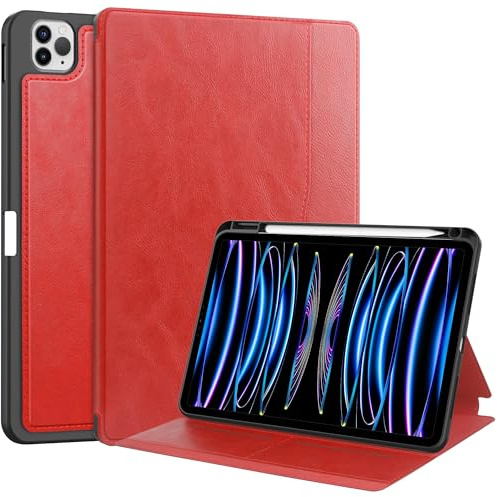 Lobwerk Cover für Apple iPad 10.2 2019/2020/2021, Pro 10.5 2017, Air 10.5 2019 (3.Gen) 10.5 Zoll Tablethülle Schlank mit Standfunktion und Auto Sleep/Wake Funktion