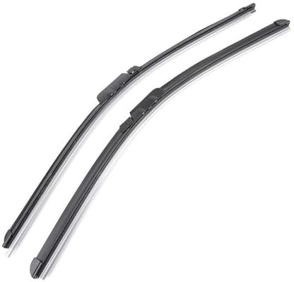 HAZYZKDM Frontwischerblätter LHD 22+22 Für A-UDI A6 C6 4F 2004-2011 Windschutzscheibe Windschutzscheibe Fenster Auto Regenbürsten Scheibenwischer