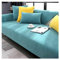 CJJZFO Sofa Überzug Weiche Chenille Sofabezug: Hund Katze Sofaschoner Anti Rutsch Vintage Couch Überzug für U Form L Form Sektionssofa für 1 2 3 4 Sitzer Sofa (Blau, 90 * 180cm)