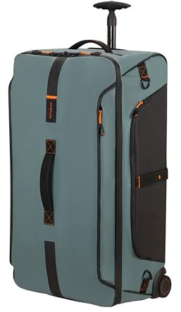 Samsonite Paradiver Light - Reisetasche mit Rollen 79 cm, 121.5 L, Grün (Forest)